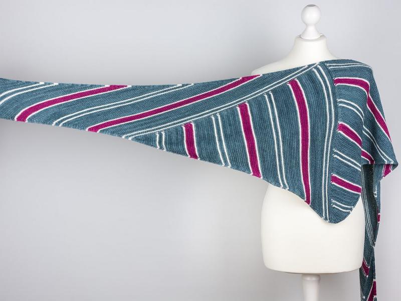 Anleitung Drifting Lines von Strickwetter