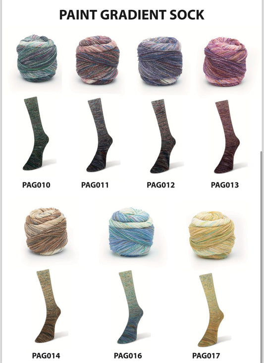 Sockenwolle Paint Gradient Sock von Laines du Nord