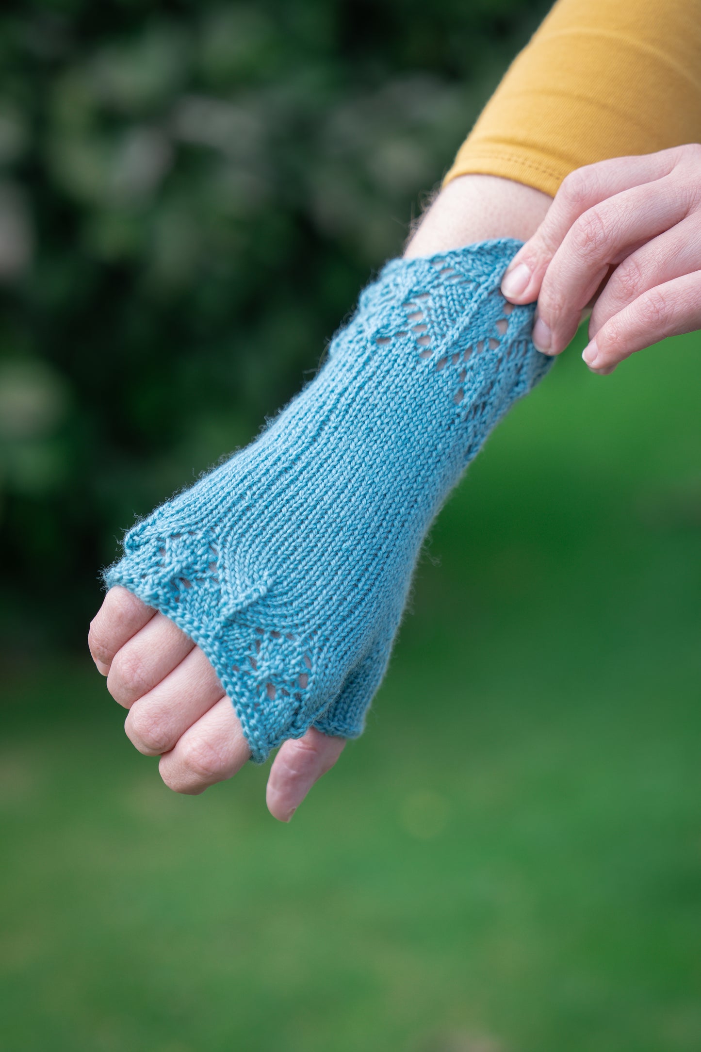 Anleitung Leah Stulpen von Strickwetter