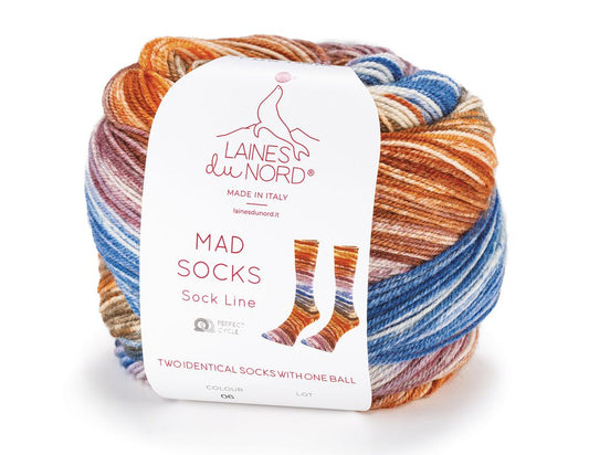 Sockenwolle Mad Socks von Laines du Nord