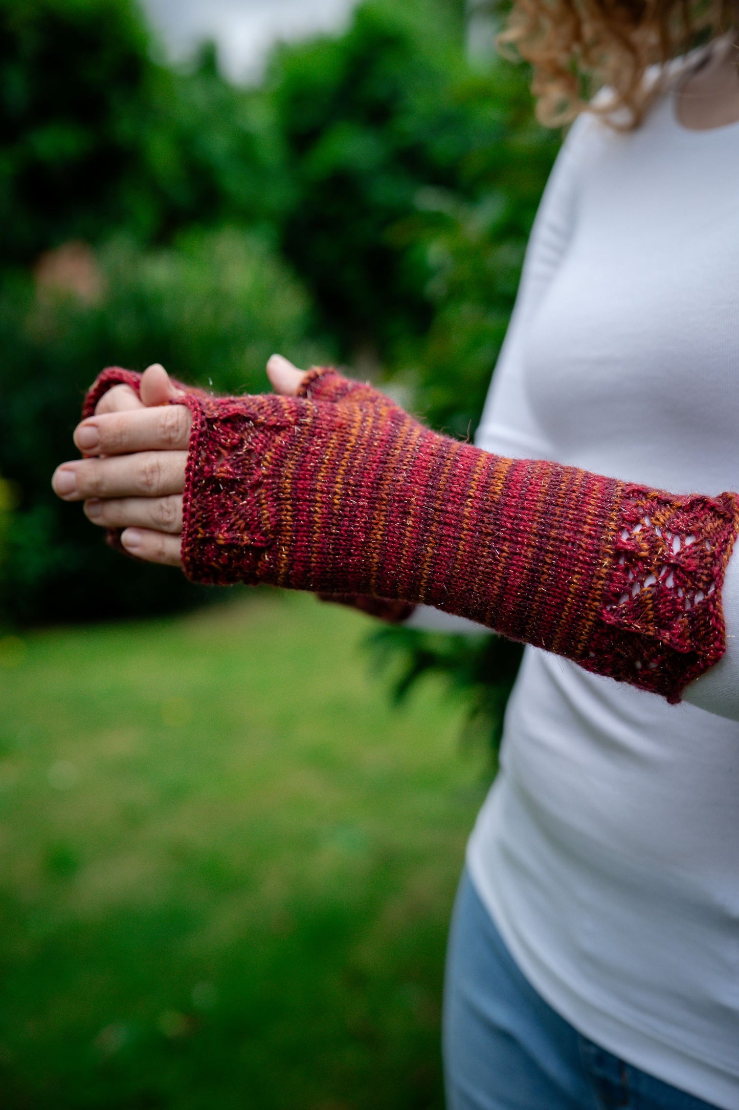 Anleitung Leah Stulpen von Strickwetter
