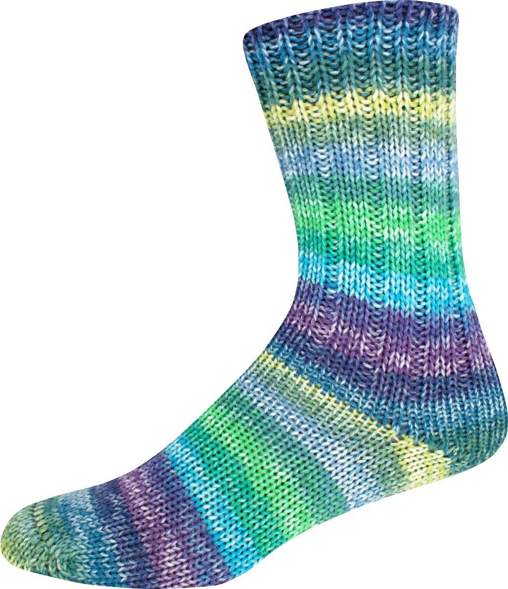 Sockenwolle 6-fach Merino Color Sort. 349 von Online