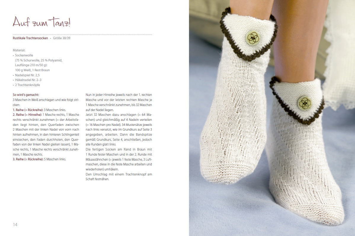 Spiralsocken von Laila Wagner