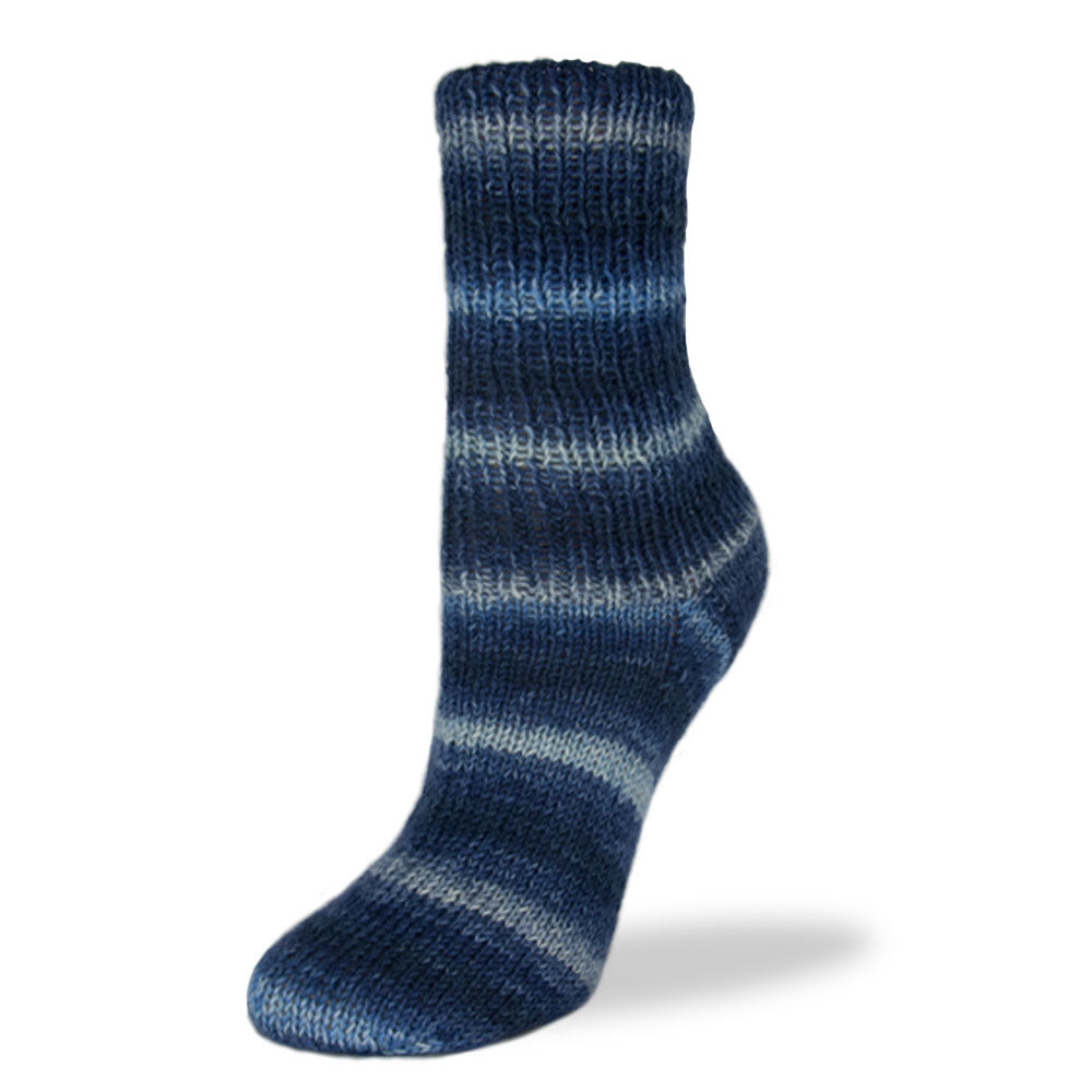 Sockenwolle Flotte Socke Blue 6-fach von Rellana