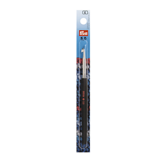 Wollhäkelnadel Soft-Griff Aluminium Prym